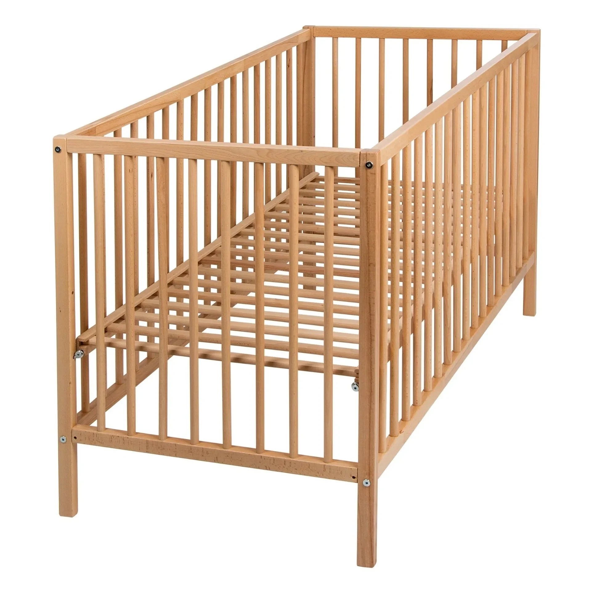 Quax - Lina Babybett 60x120 cm | Helles Holz