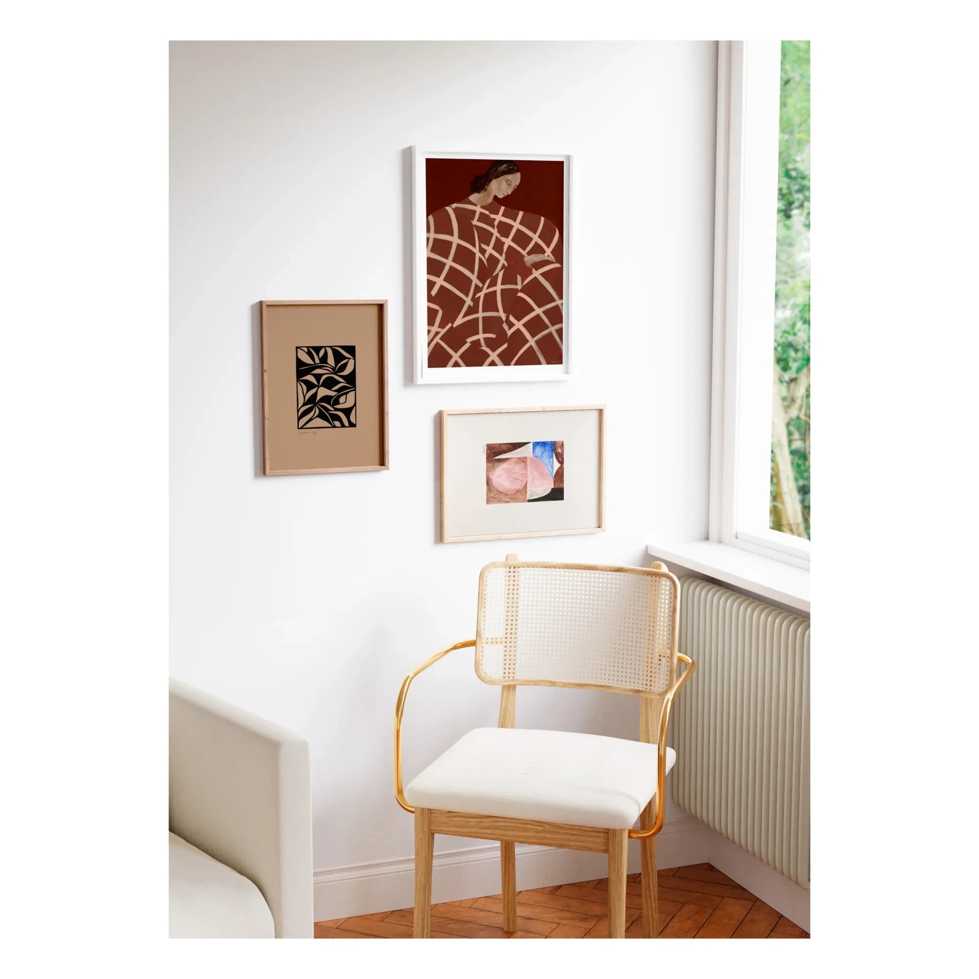 Poster and Frame - Leaves No. 1 Poster - The Poster Club - Ungerahmt