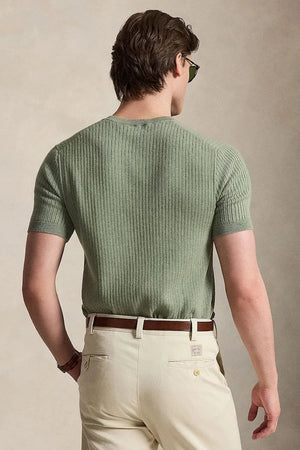 Polo Ralph Lauren erkek kısa kollu pamuklu kazak