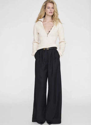 Anine Bing - Juni Wolle und Kaschmir Cardigan | Ecru