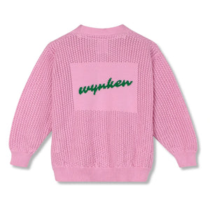 Wynken – Strickjacke aus Bio-Baumwolle | Rosa