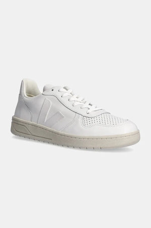 Veja V-10 Leather Extra-White Deri Spor Ayakkabı