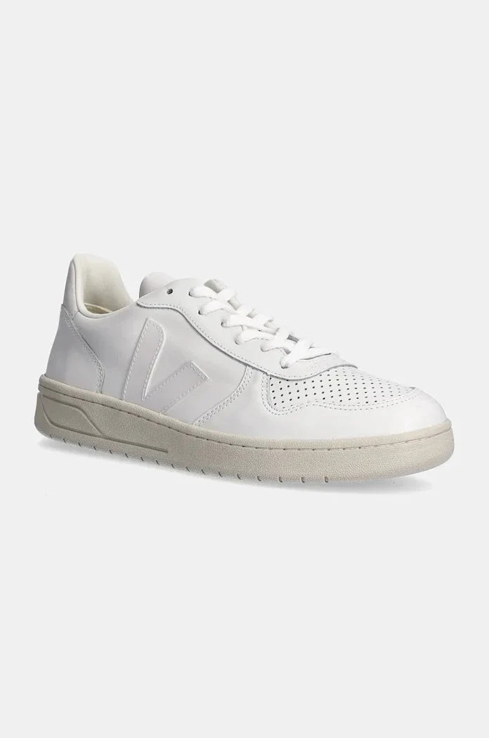 Veja V-10 Leather Extra-White Deri Spor Ayakkabı