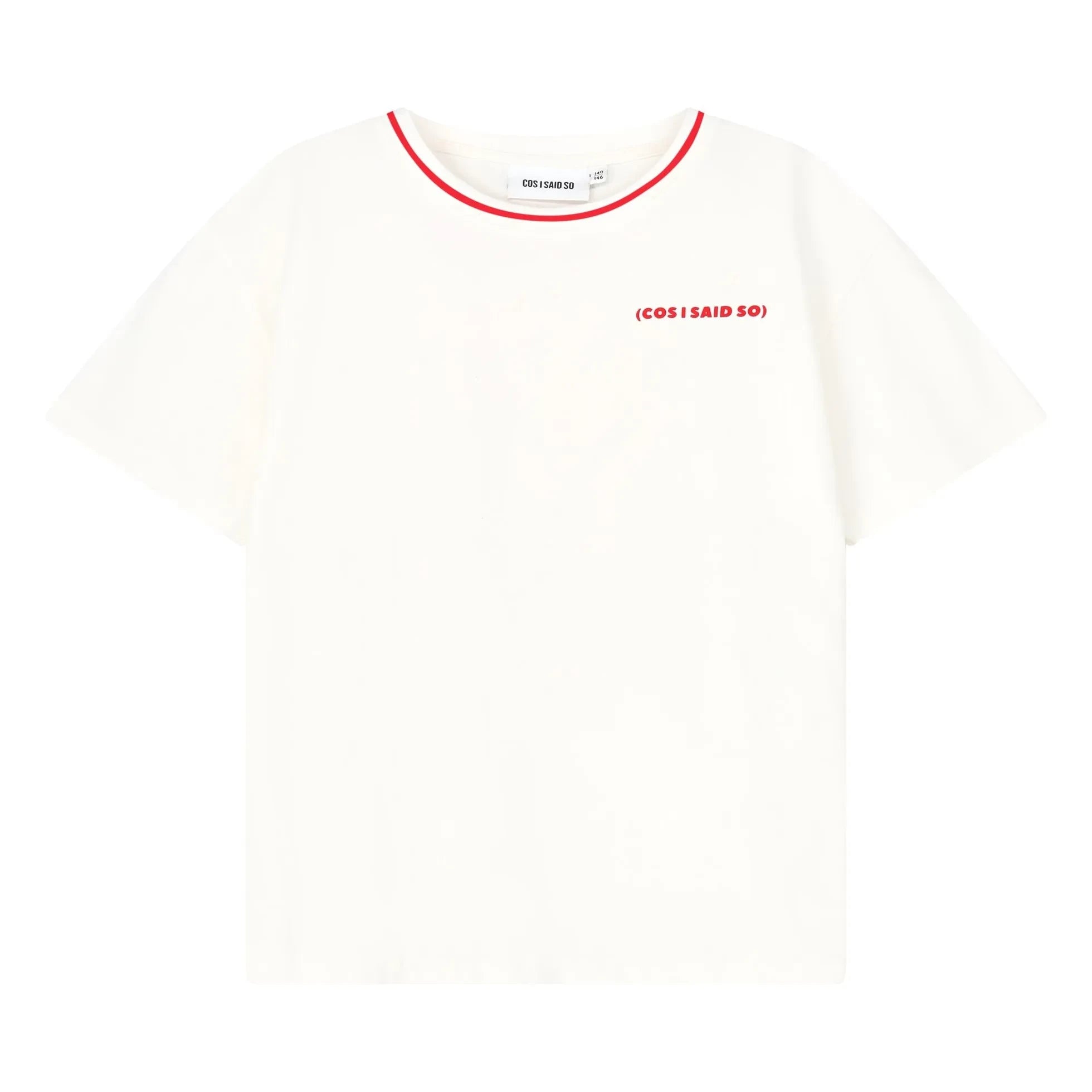 Cos I Said So – Dream Life Bio-Baumwoll-T-Shirt | Weiß
