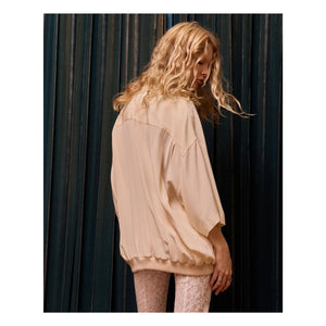 Mes Demoiselles - Bobie Seidenbluse | Nude