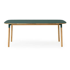 Normann Copenhagen - Form Esstisch Rechteckig 95x200cm | Grün
