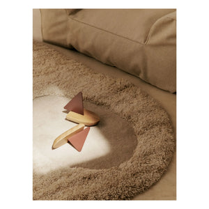 Ferm Living Kids - Kove Quasten Teppich | Sand