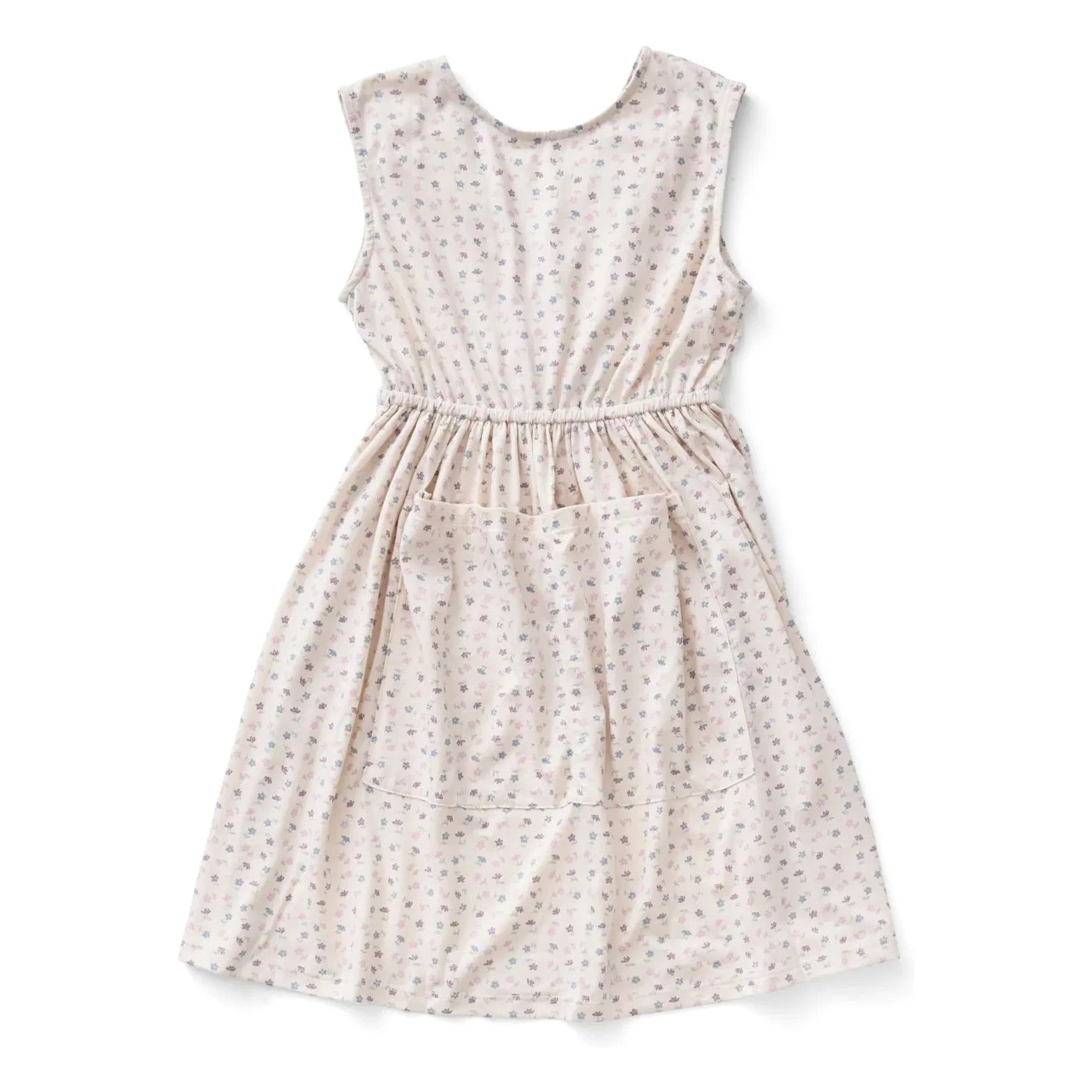 Soor Ploom - Bio-Baumwolle Kleid mit Blumendruck und Taschen | Ecru
