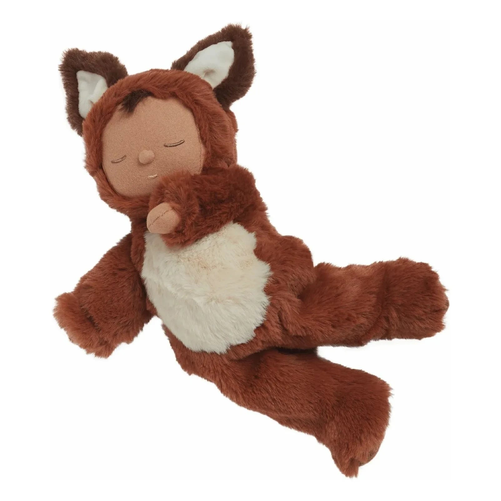 Olli Ella - Cozy Dinkums Fuchs Puppe | Braun