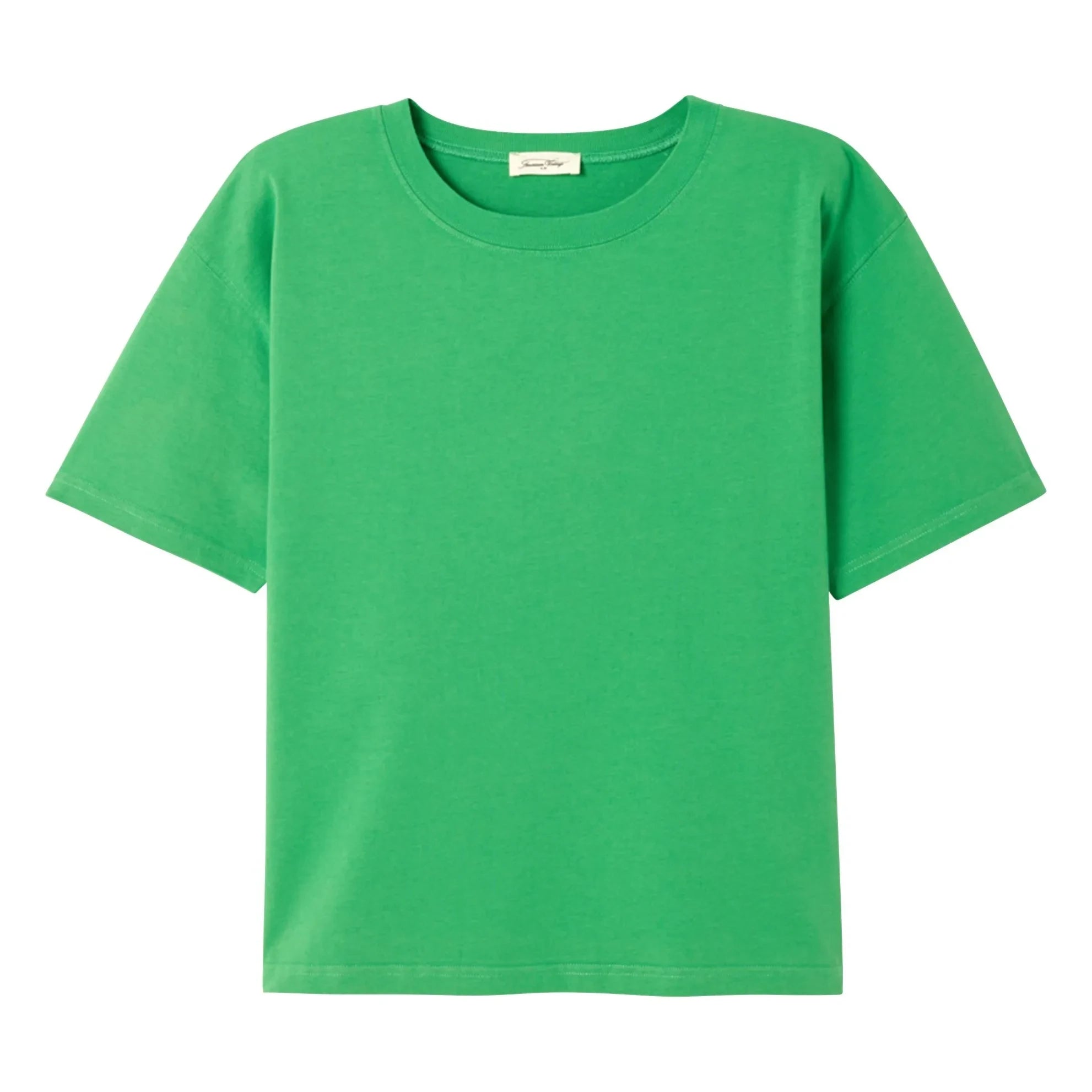 American Vintage - Fizvalley Baumwoll-T-Shirt | vert palmier
