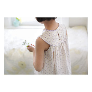 Soor Ploom - Delilah Fleurie Kleid aus Bio-Baumwolle | Ecru