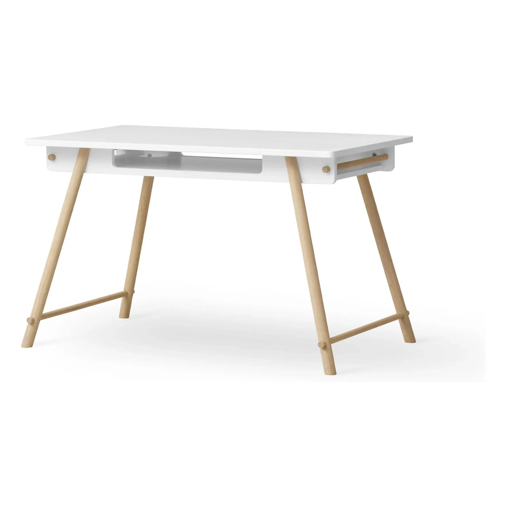 Oliver Furniture - Meşe Camp junior masa | Beyaz