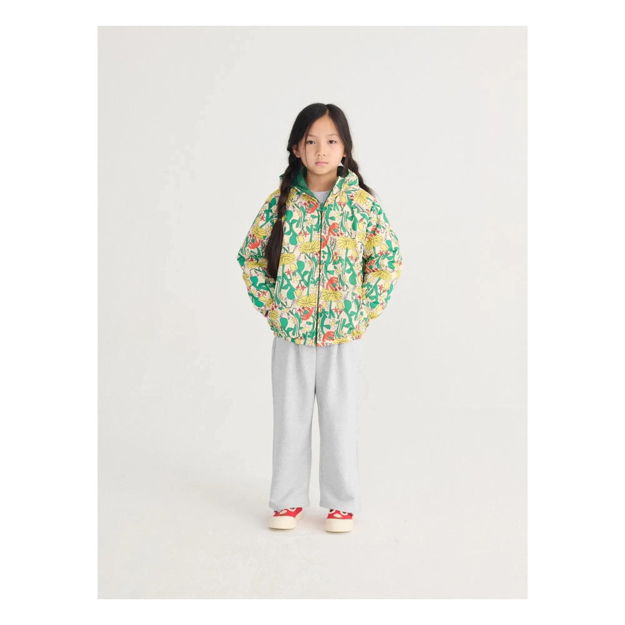 Bobo Choses - Farbblock Wendejacke aus recycelter Faser | Gelb