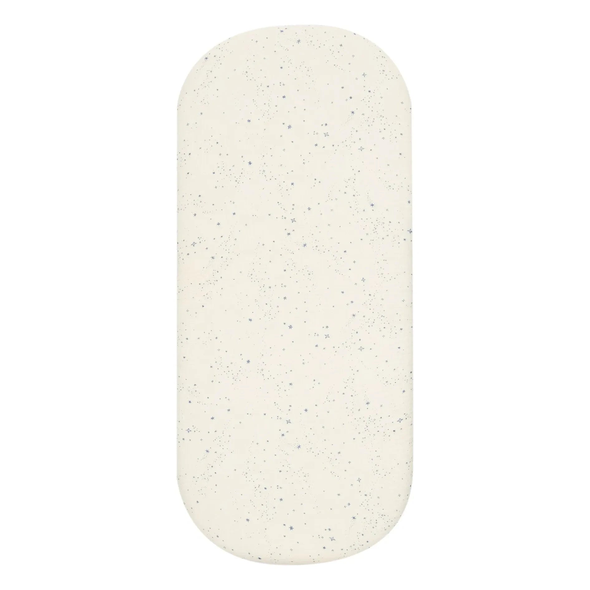 Nobodinoz - Wabi Sabi Milky Way Baby-Spannbettlaken | Blau