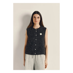 American Vintage - East Laine Strickjacke | Anthrazit