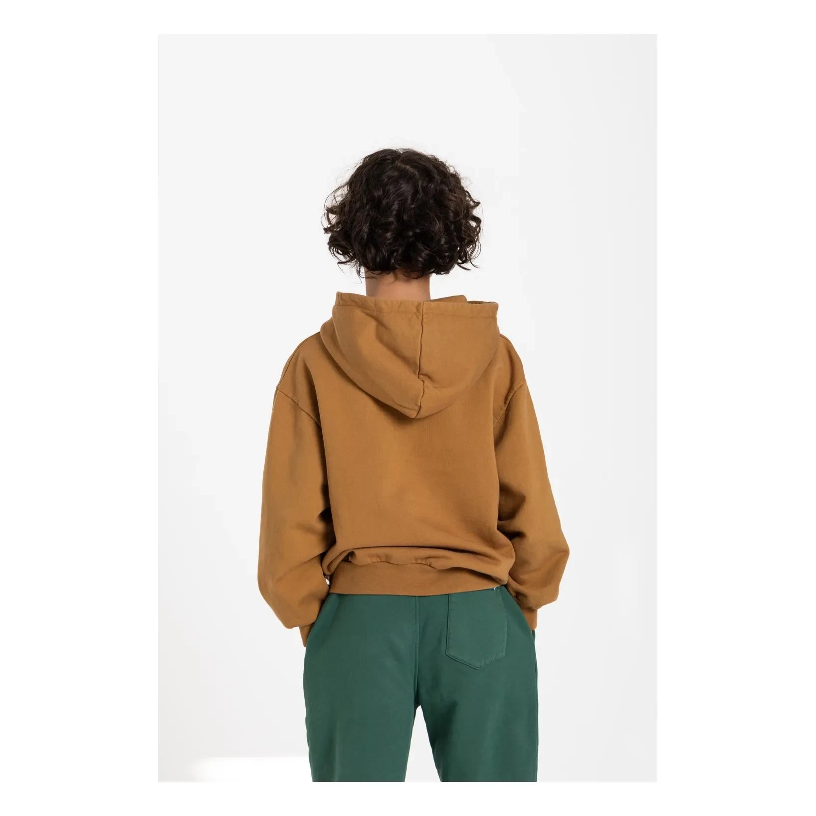 Finger in the nose - Hope Organik Pamuklu Sweatshirt | Buzlu kahverengi