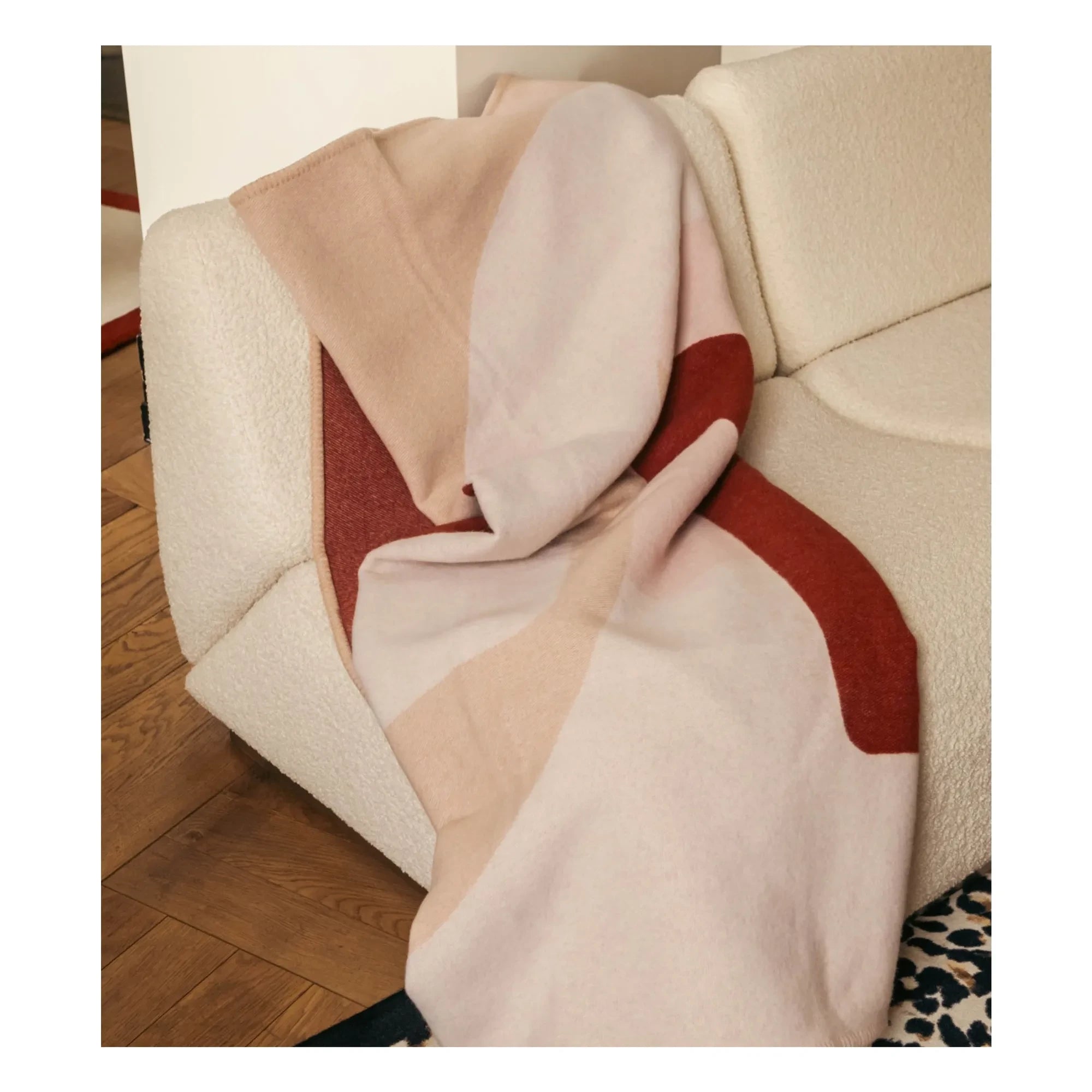 The Socialite Family - Roma karierter Wollstoff | Rosa