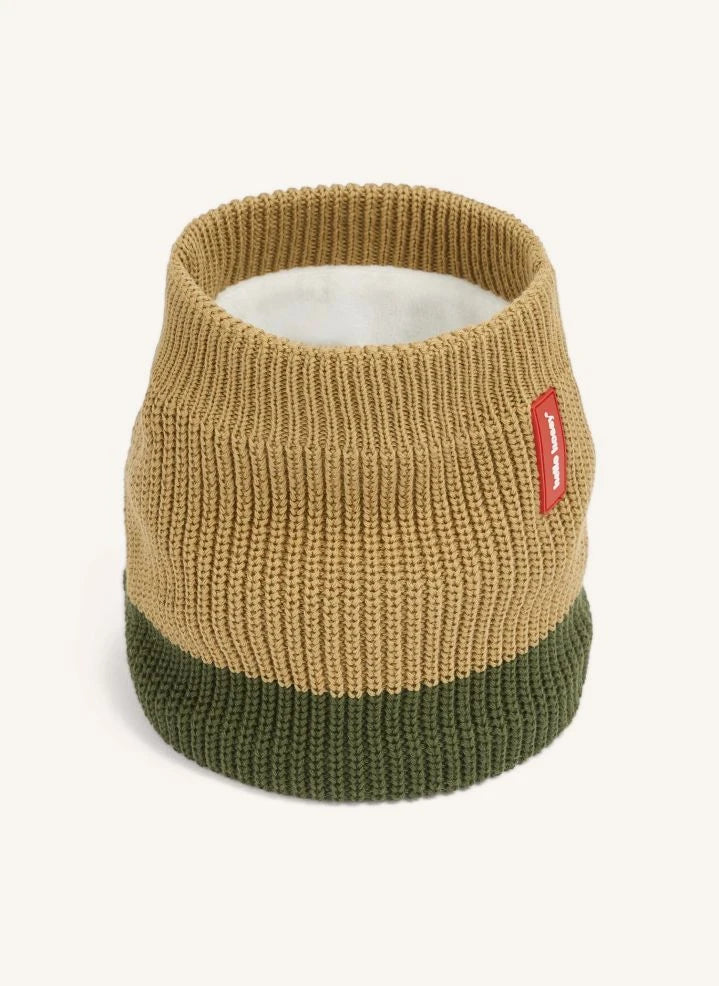 Hello Hossy - Cocoon Farbblock-Organischer Baumwoll-Choker | Kamel