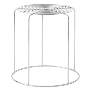 & Tradition - Wire VP11 Hocker, Verner Panton | Silber