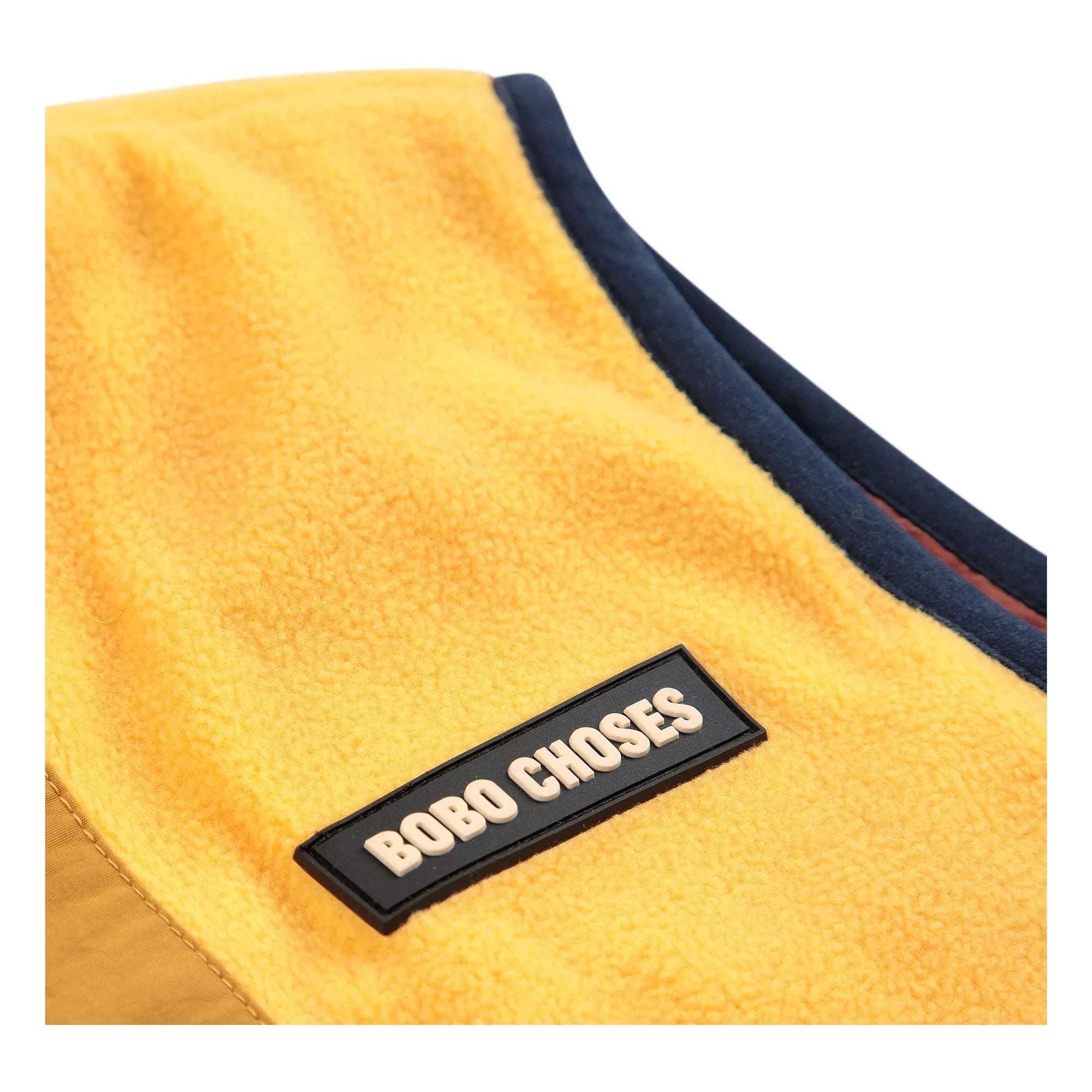 Bobo Choses - Wendbare ärmellose Jacke aus recycelter Faser | Gelb