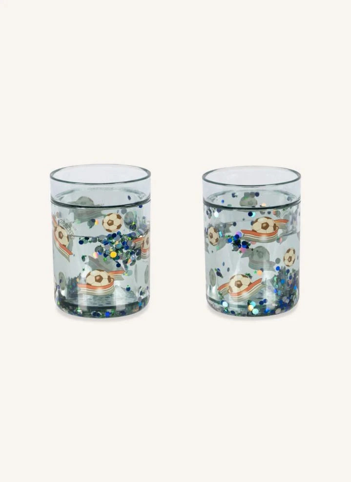 Konges Sløjd - Kick It Glitter Bardaklar - 2'li Set | Yeşil