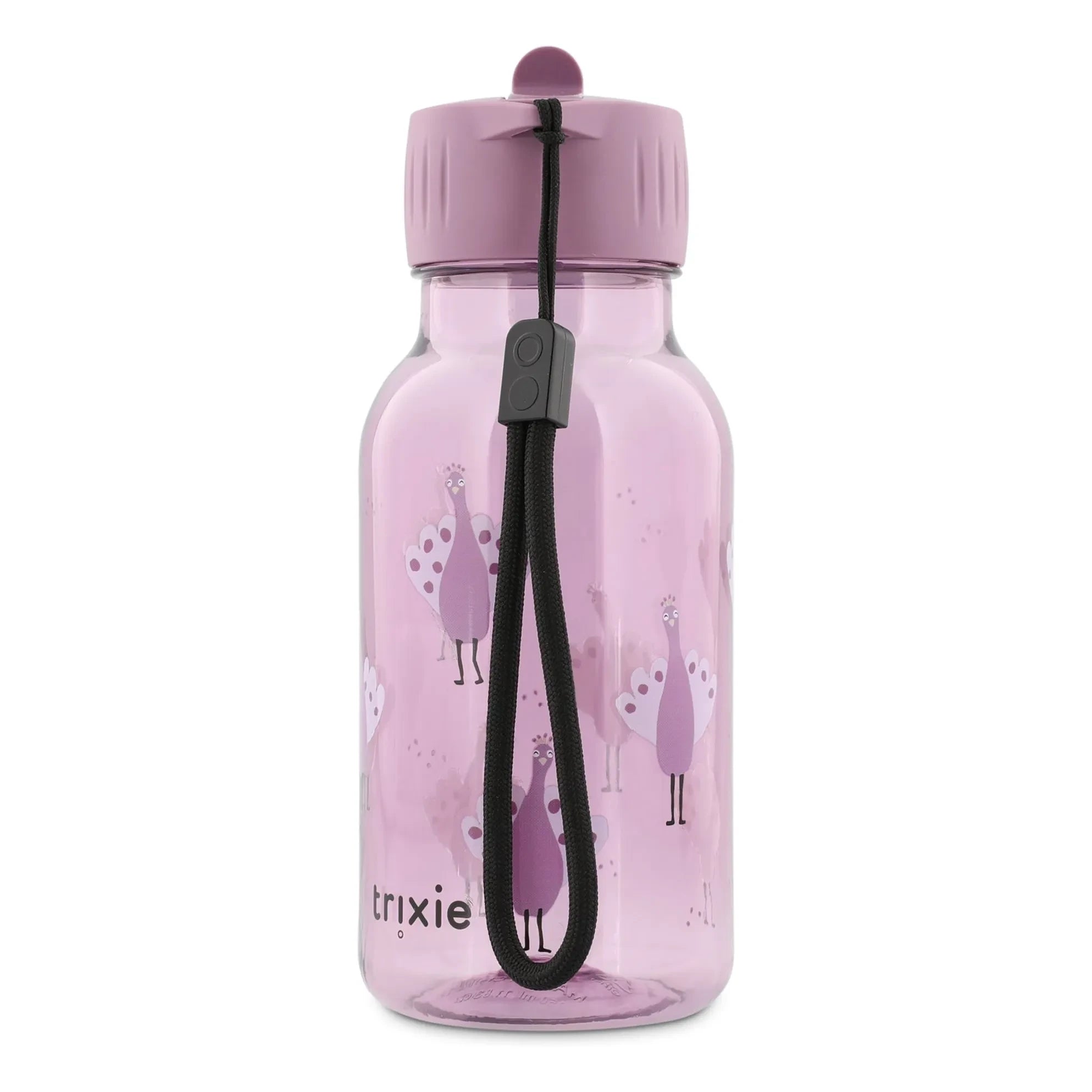 Trixie - Tritan™ su şişesi 350 ml Gururlu Tavuskuşu | Mor