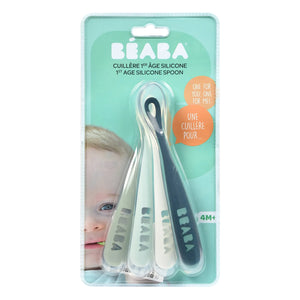 Béaba – Weiche Baby-Silikonlöffel – 4er Set
