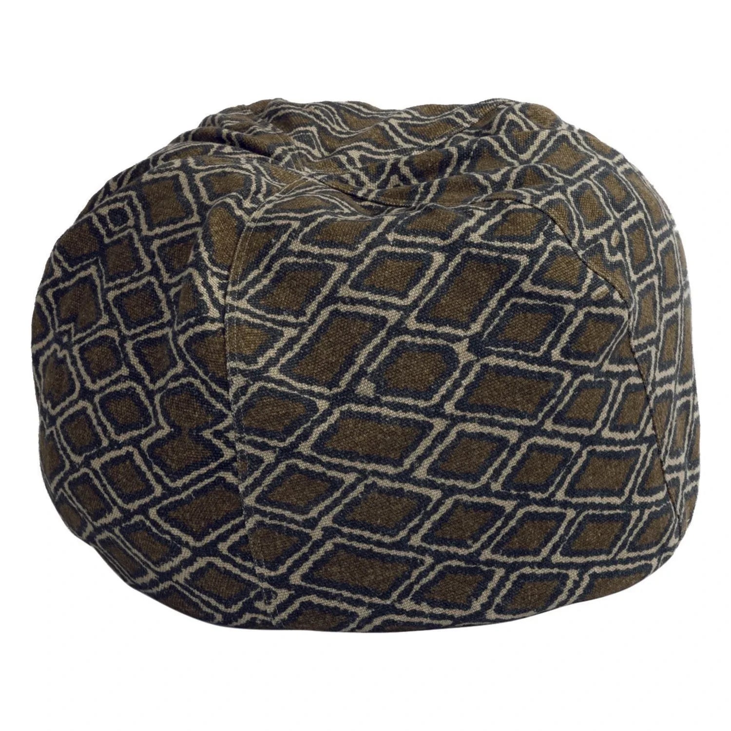 Maison de Vacances - Wabi Sabi Leinen Bubble Pouf | Bronze