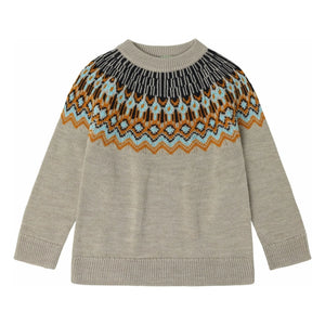 FUB - Kuzu yünü kazak | Heather beige