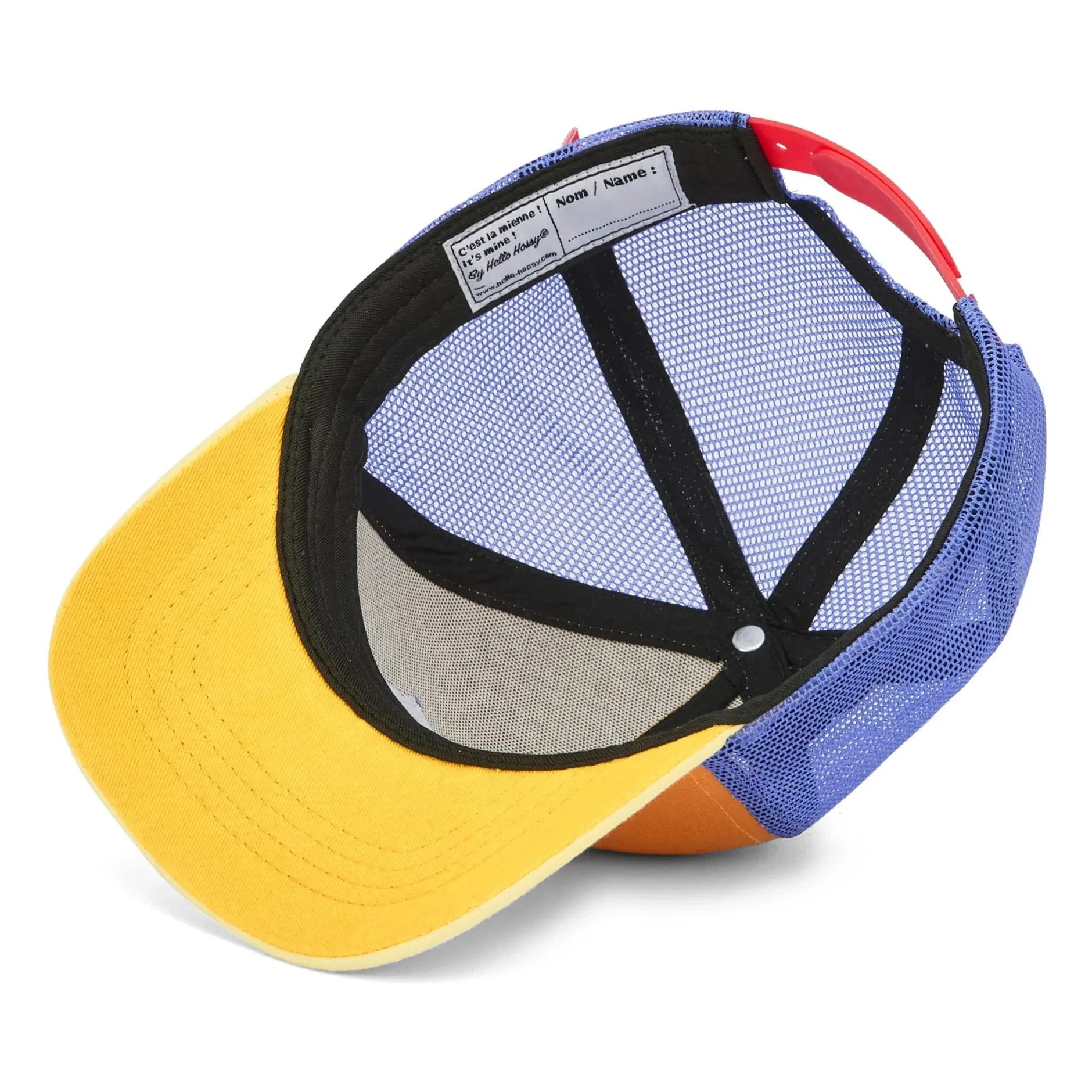 Hello Hossy - Trucker Mini Bio-Baumwoll-Kappe mit gebogenem Schirm | Camel