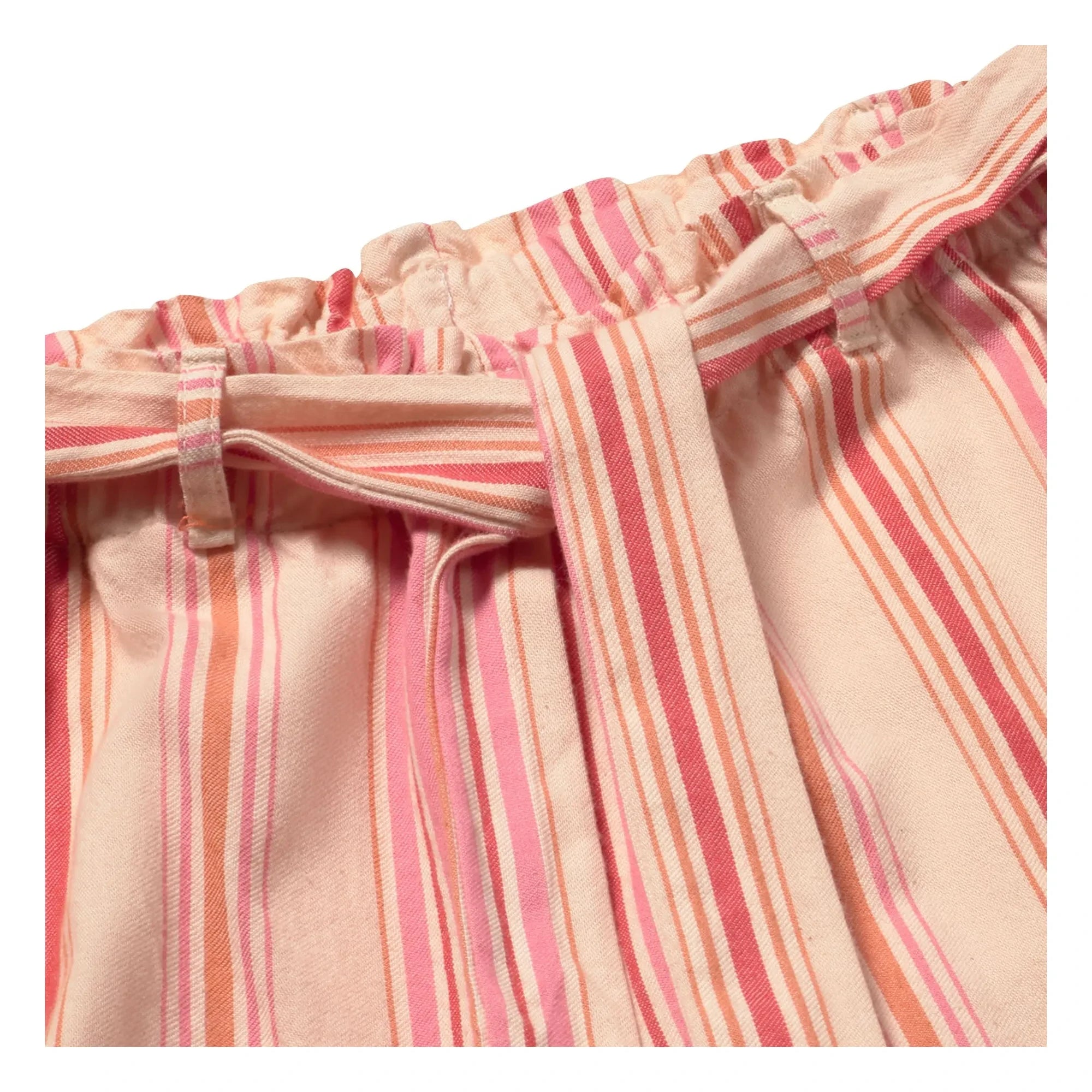 Cozmo - Gestreifte Hose aus Bio-Baumwolle Sena | Rosa