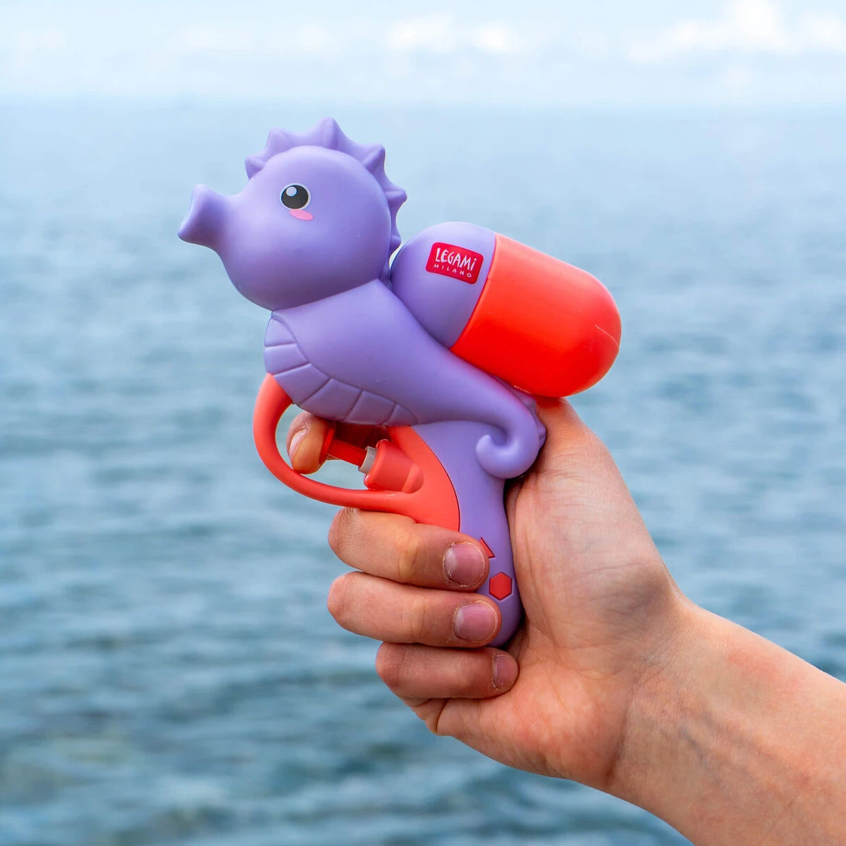 Legami - Seepferdchen Wasserpistole für Kinder - Wasserpistole