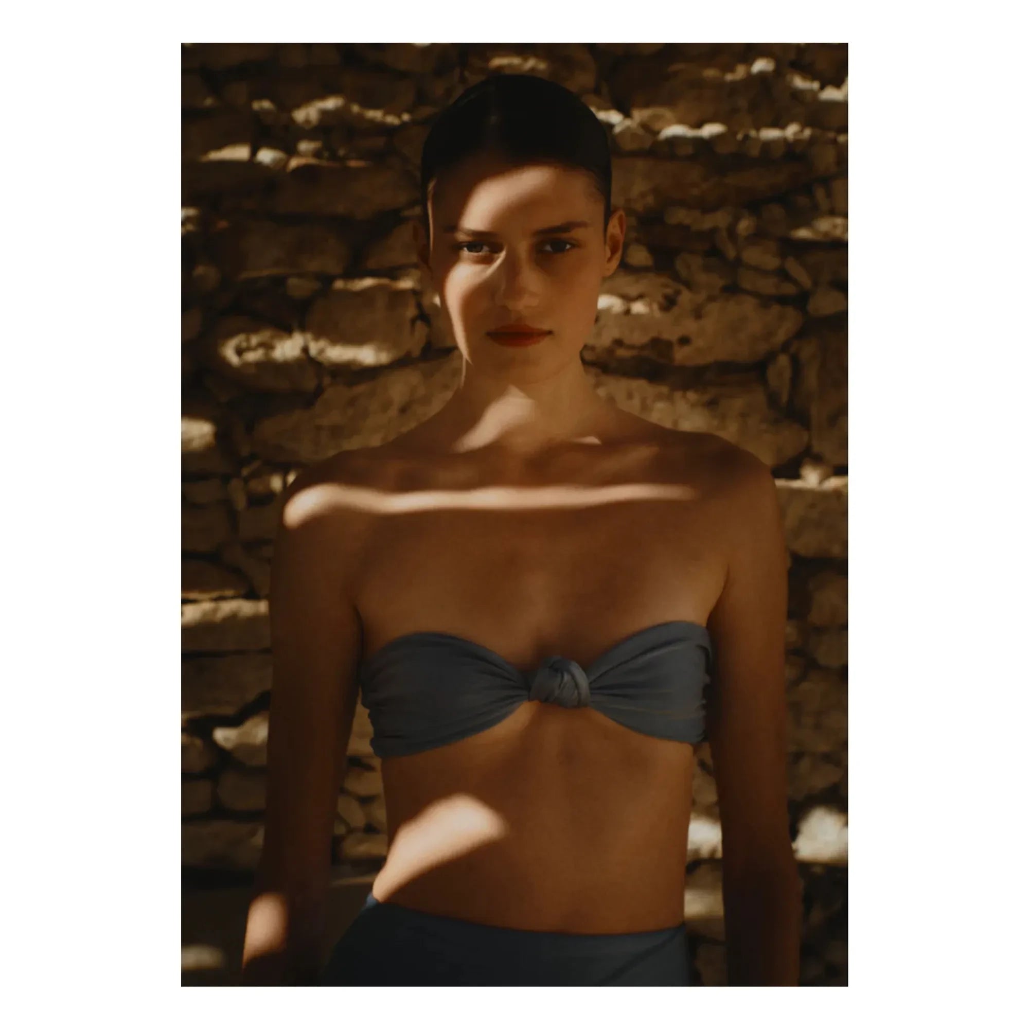 Vanessa Sposi - Le Loop Bandeau Mayo Üstü | Açık mavi
