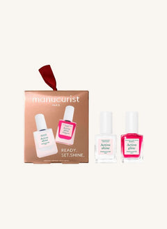 Manucurist - Active Shine & Active Glow Mini Nagellack Geschenkset