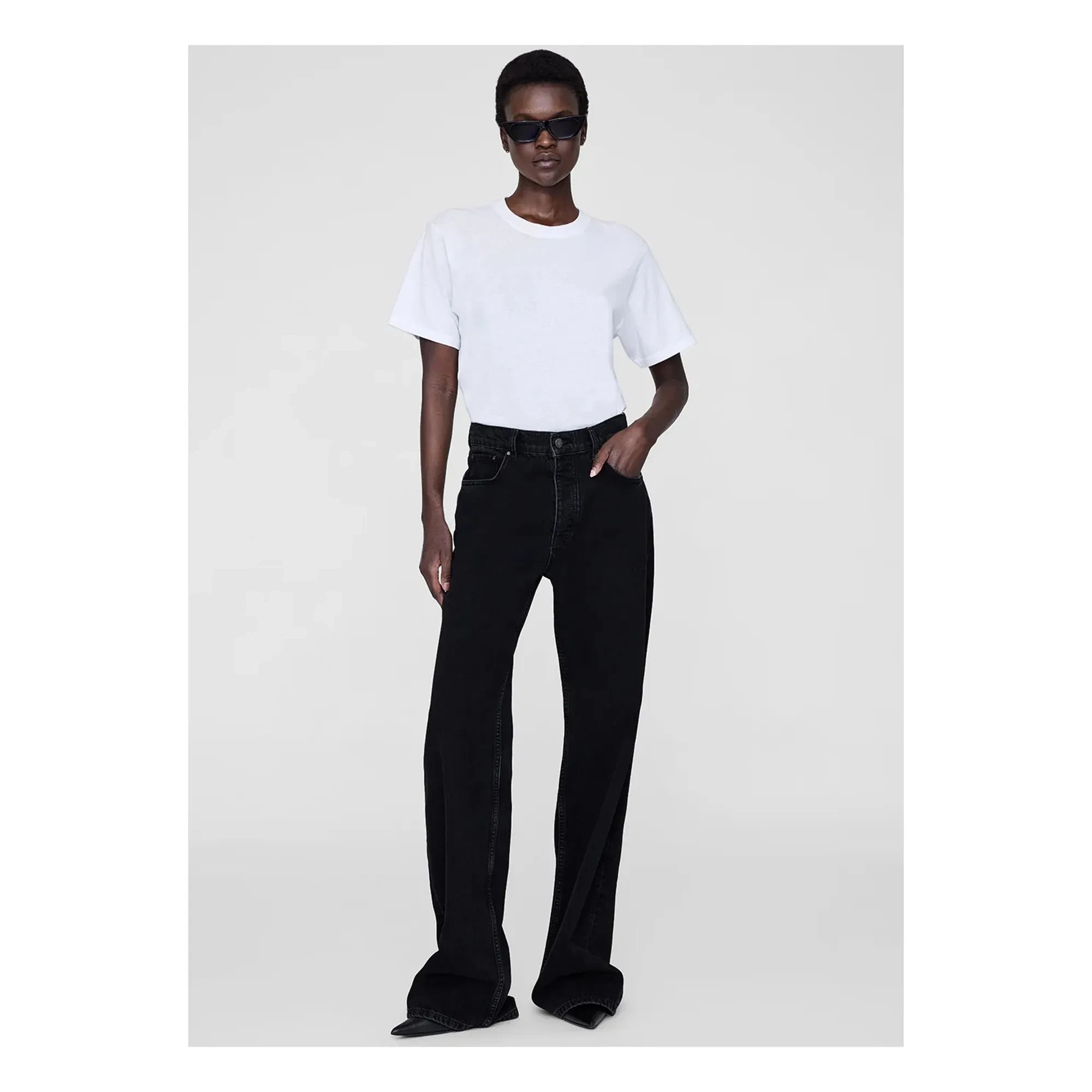 Anine Bing - Jeans Hugh | Schwarz