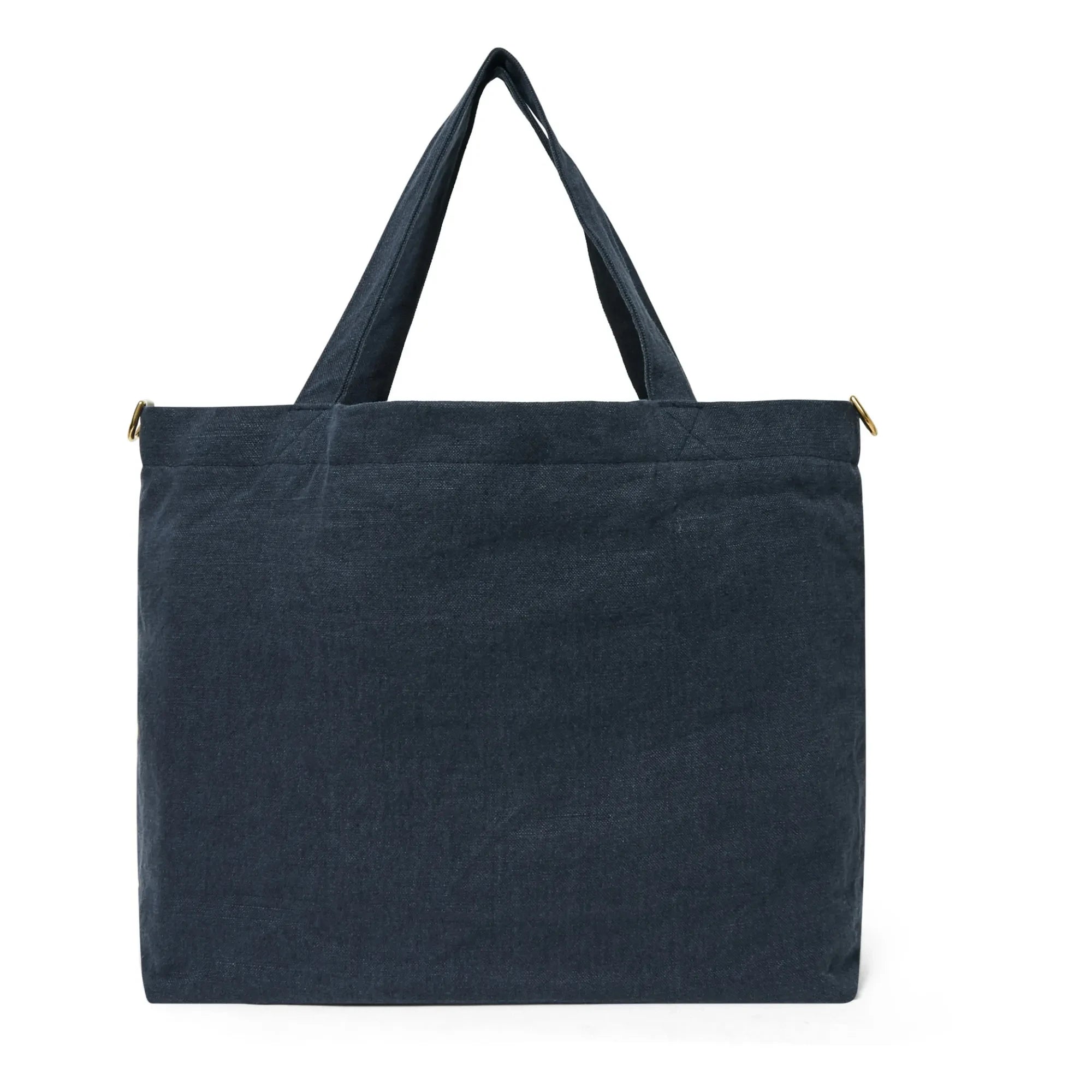 Adorna – Leinen-Einkaufstasche | Marineblau