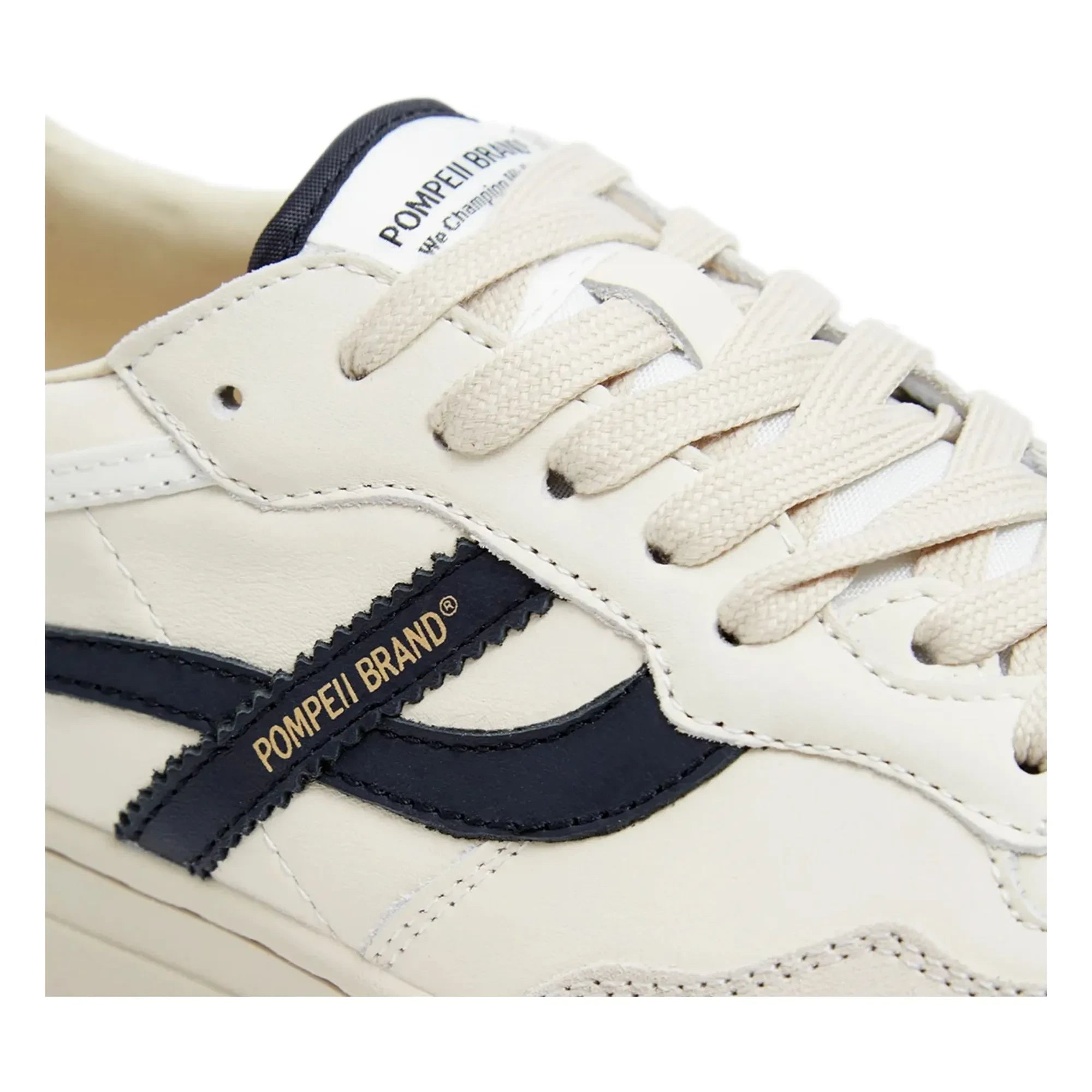 Pompeii - Elan Pippa Leder-Sneaker | Ecru