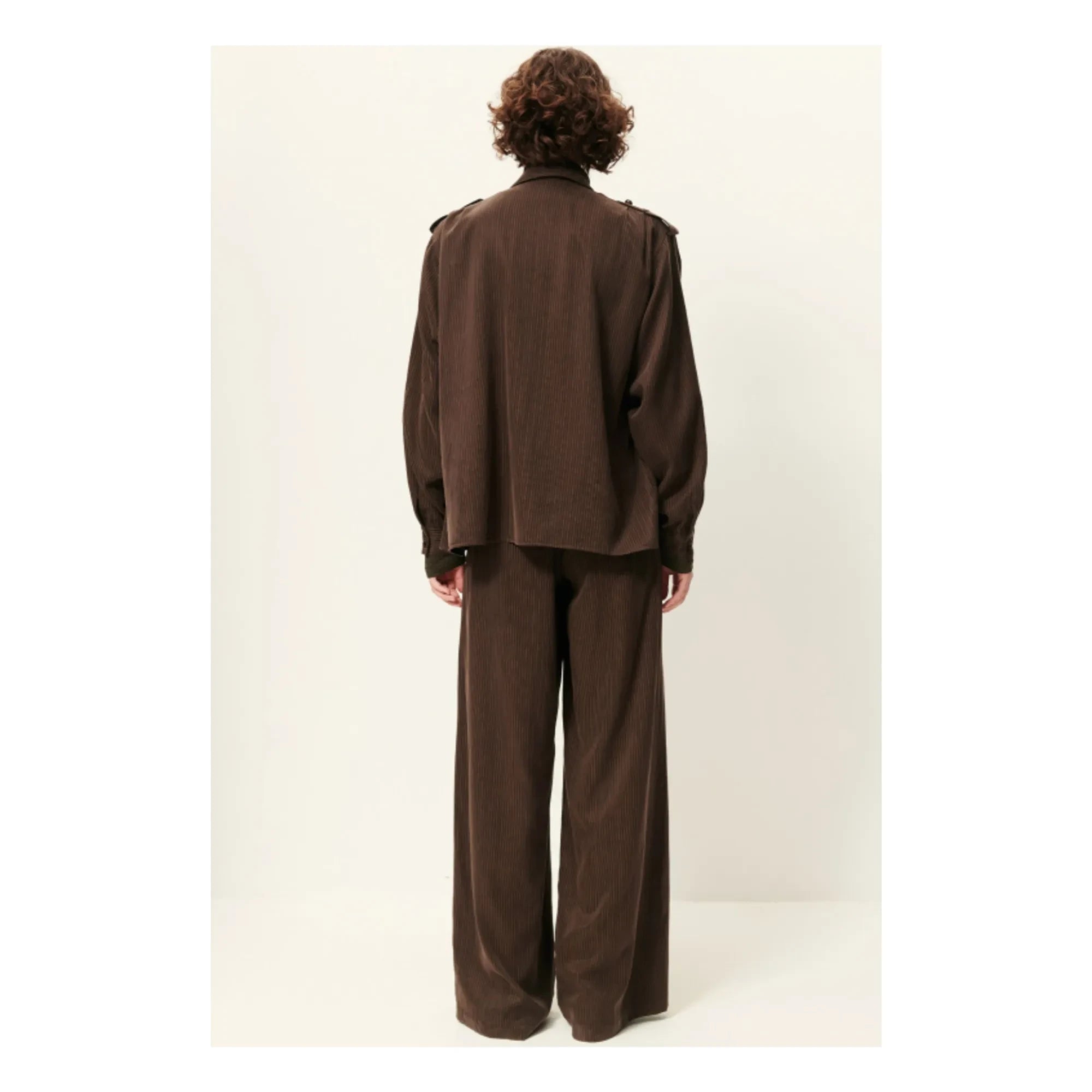Sessùn - Gestreifte Rim C Hose | Braun