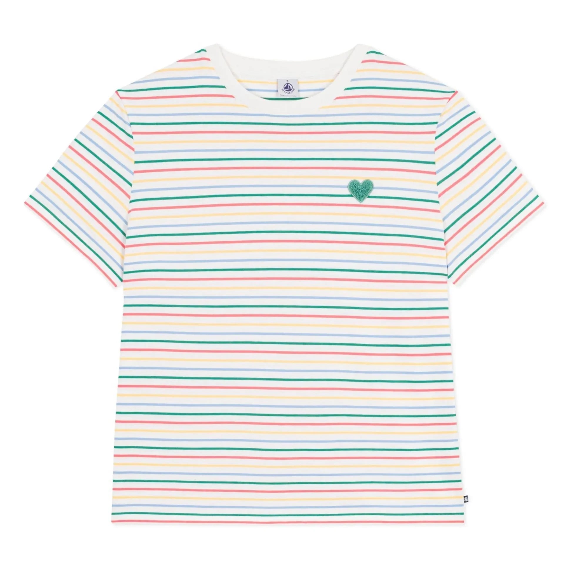 Petit Bateau – Gestreiftes T-Shirt | Gelb