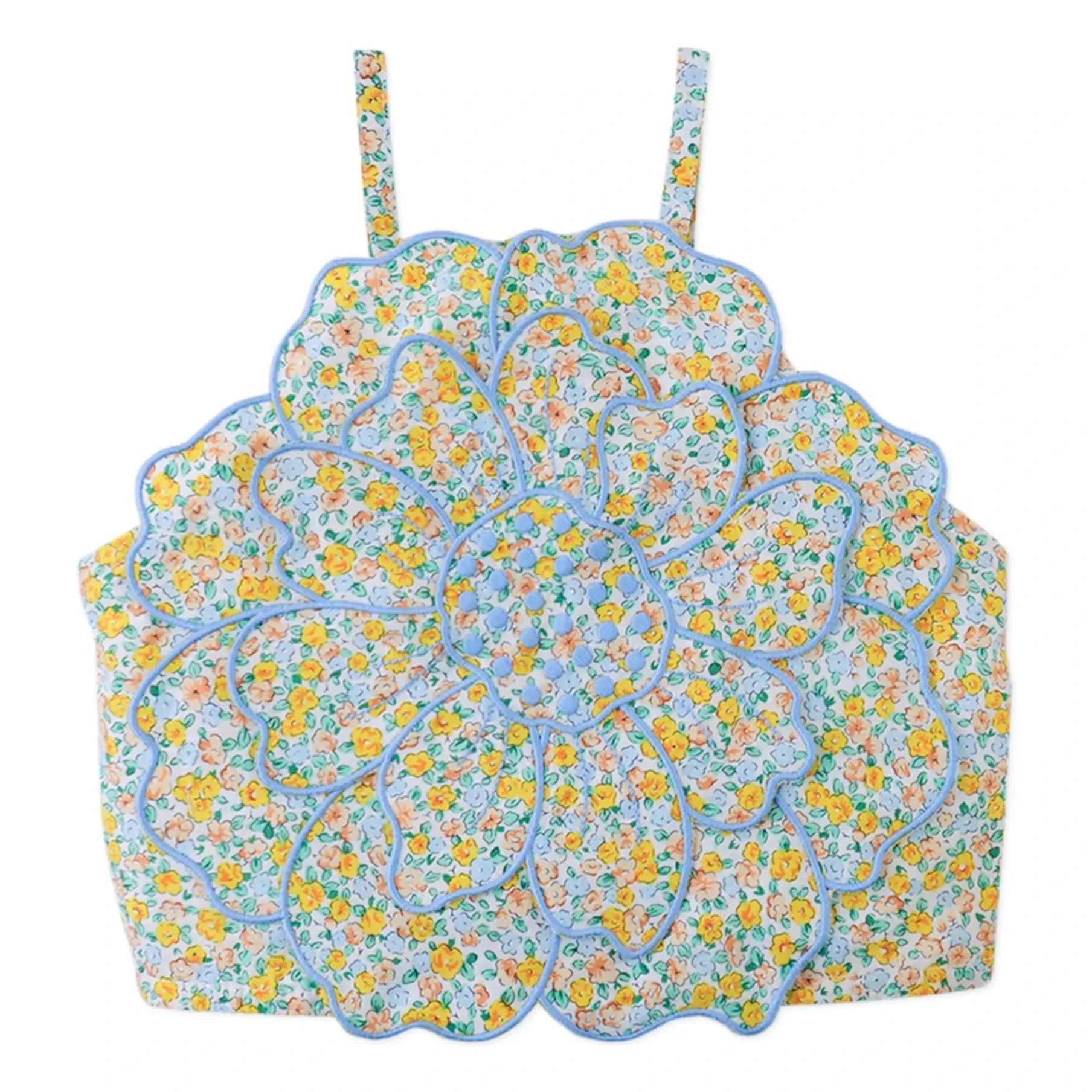 Gingersnaps - Top Eloise Fleur | Blau