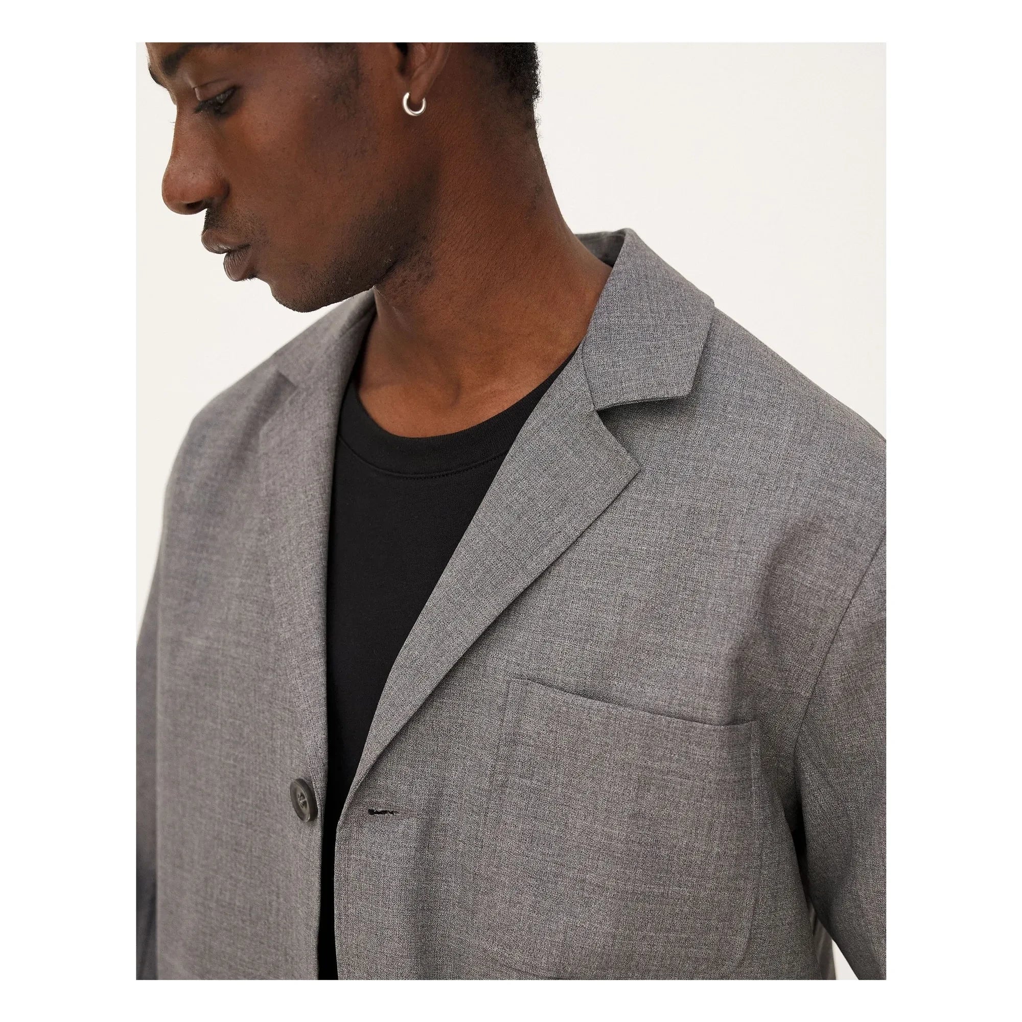 Noyoco - Nairo Wolljacke | Dunkelgrau