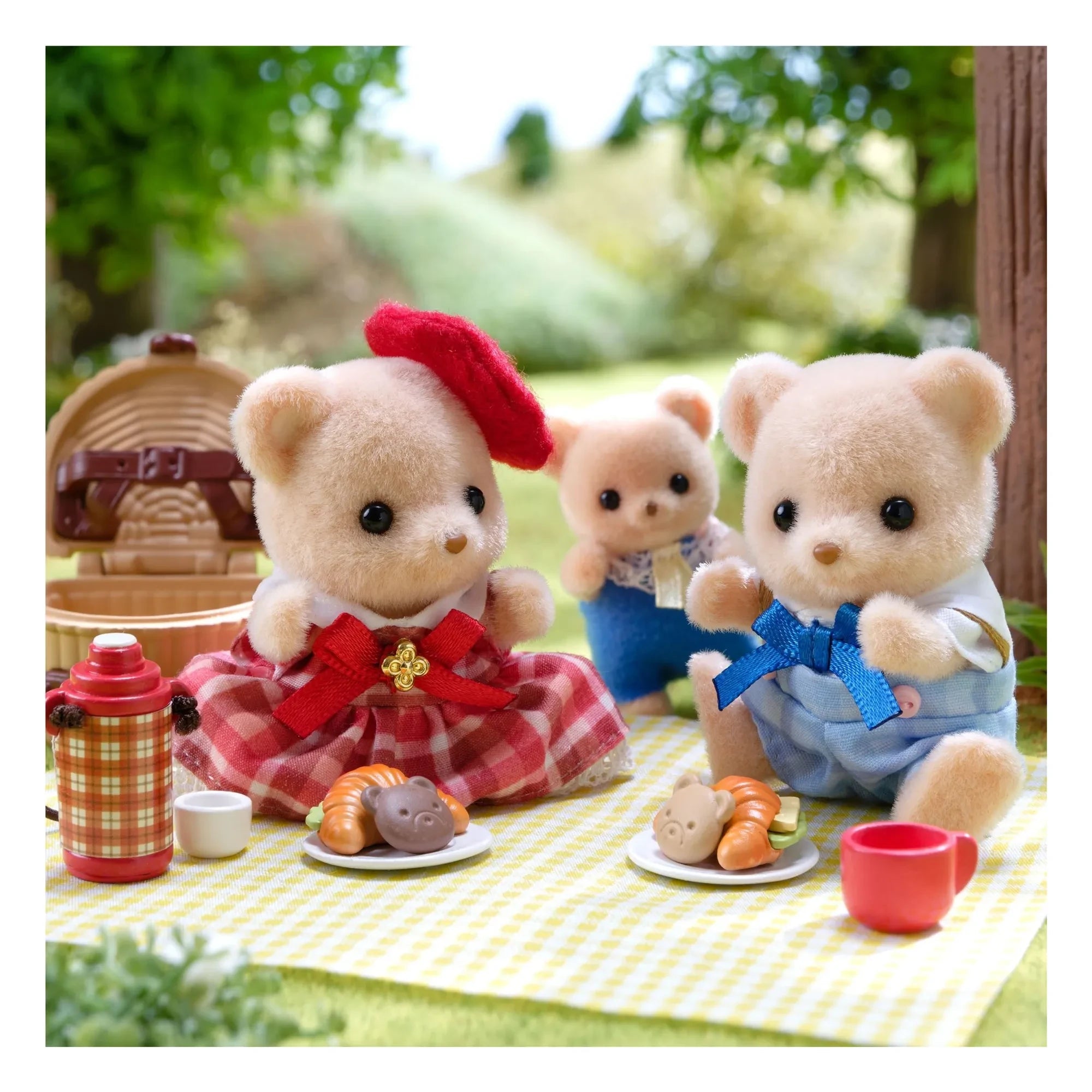 Sylvanian Families - Cookie Bears Gourmet-Picknick