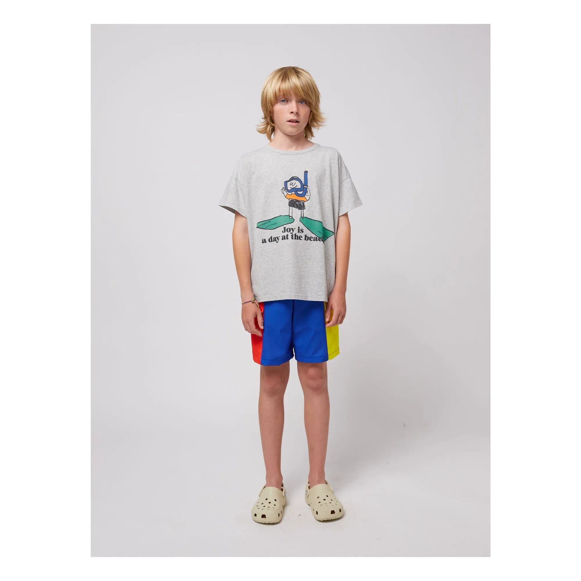 Bobo Choses - Colour-Block-Badeshorts | Blau