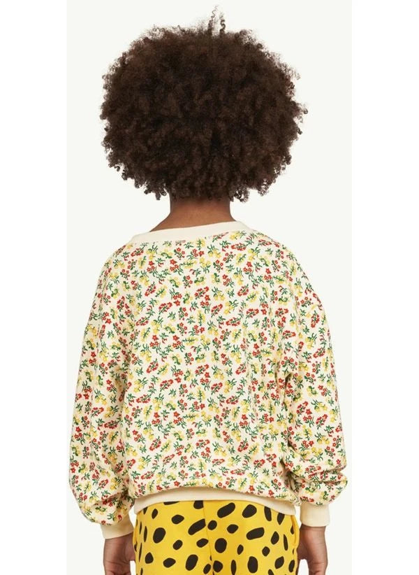 The Animals Observatory - Blümchen Sweatshirt | Ecru