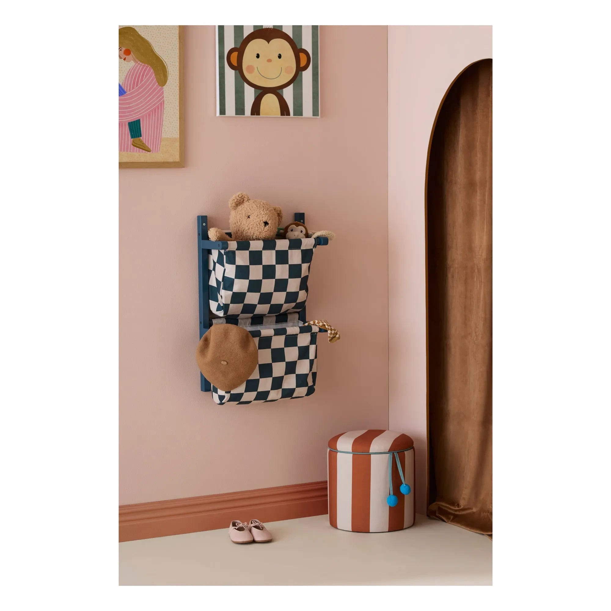 Kid's Concept - Stoff Wandaufbewahrungseinheit