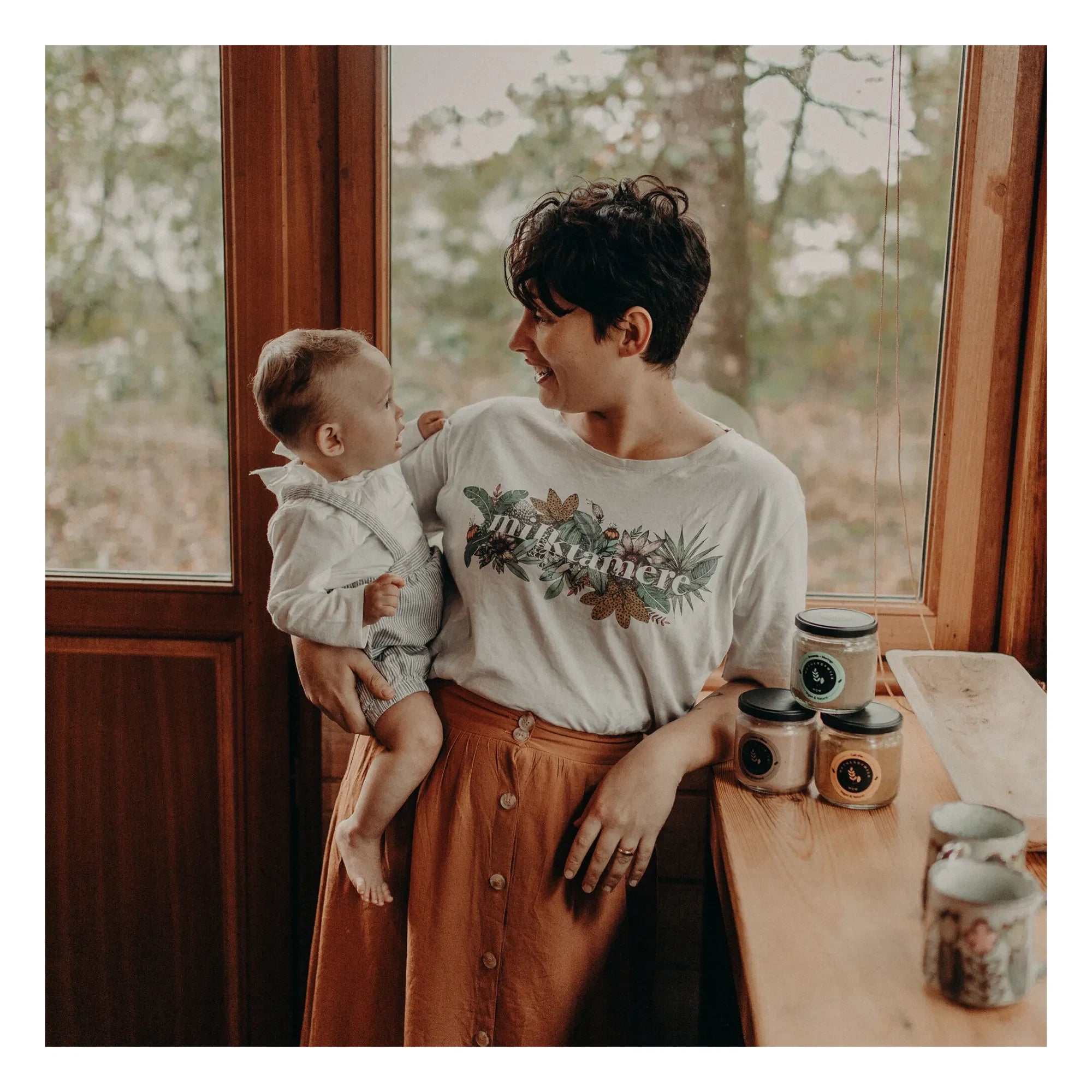 Tajinebanane - Milktamère Stillshirt | Weiß