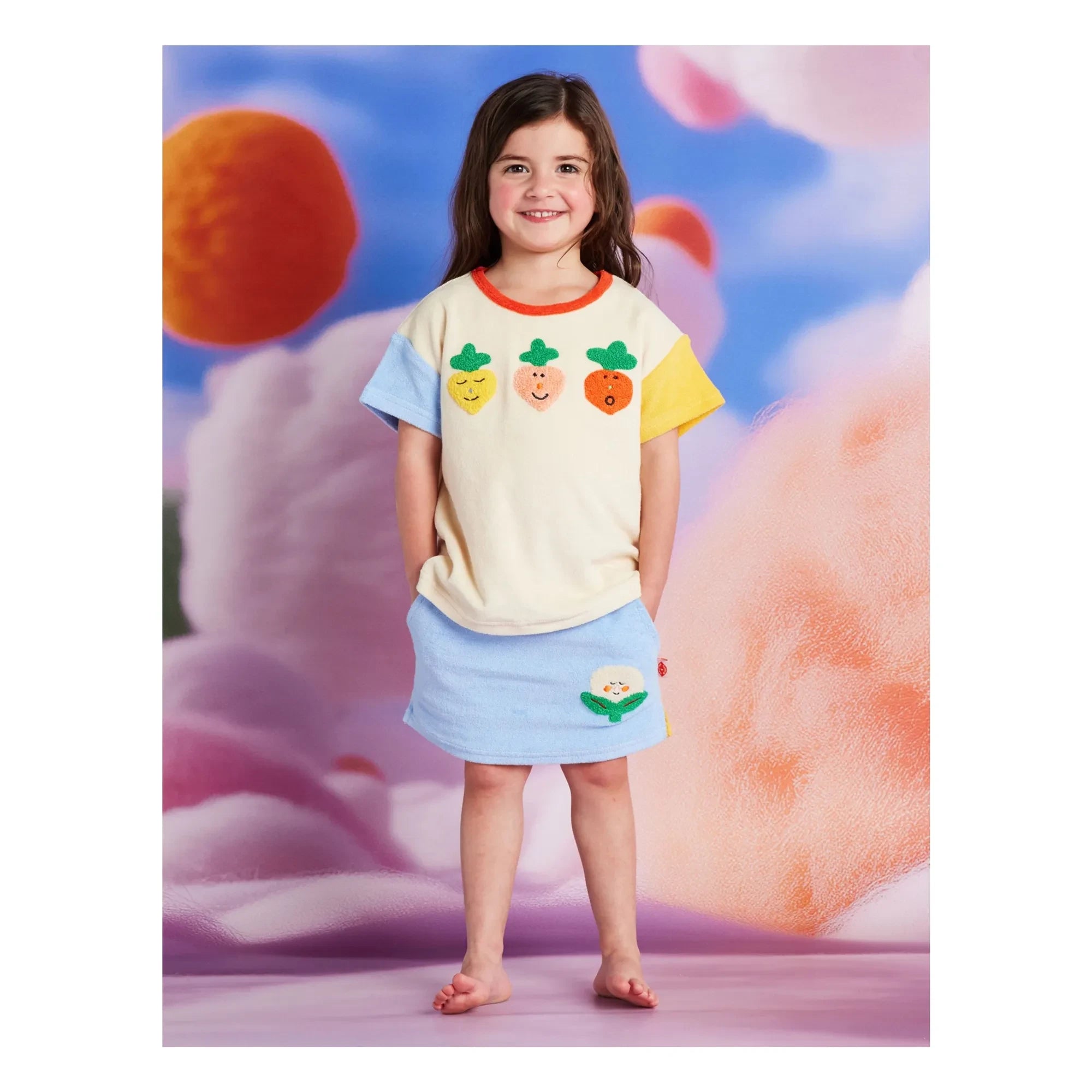 Halcyon Nights - Schwammgemüse T-Shirt | Ecru