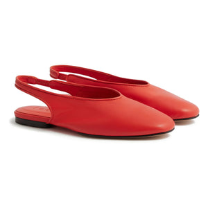 Soeur – Emmett Leder Ballerinas | Rot