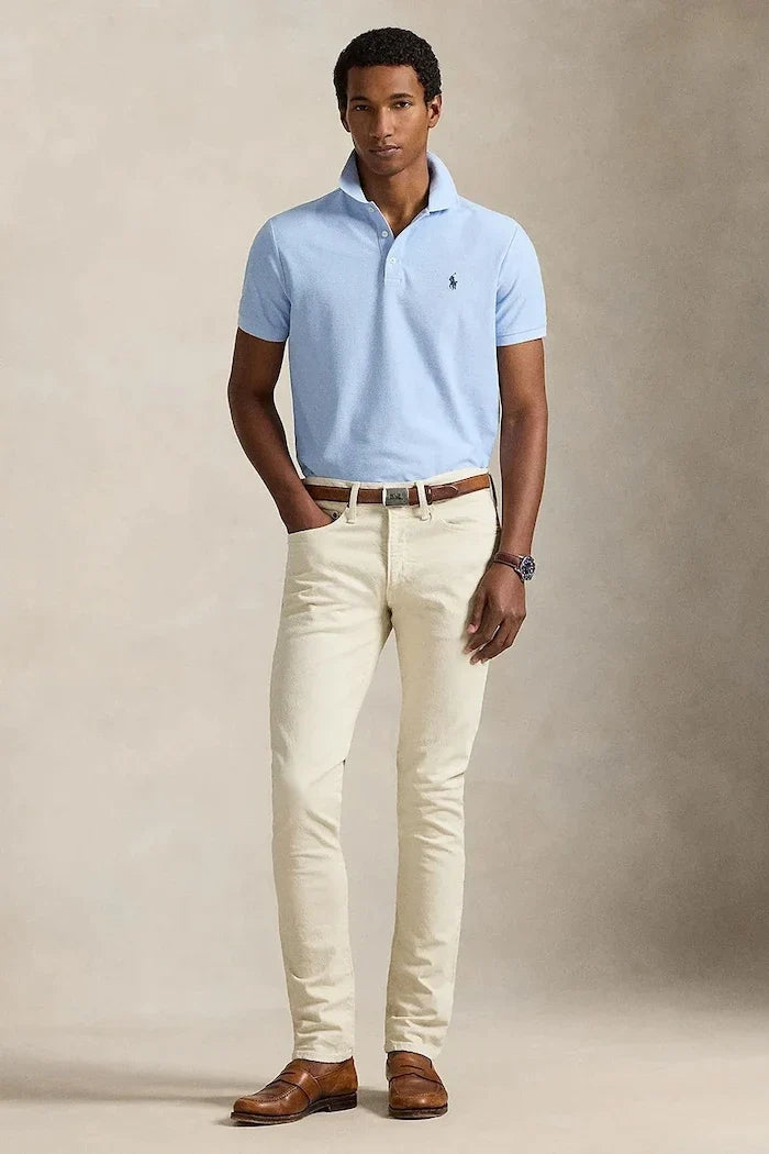 Polo Ralph Lauren T-Shirt mit Kragen aus Baumwolle