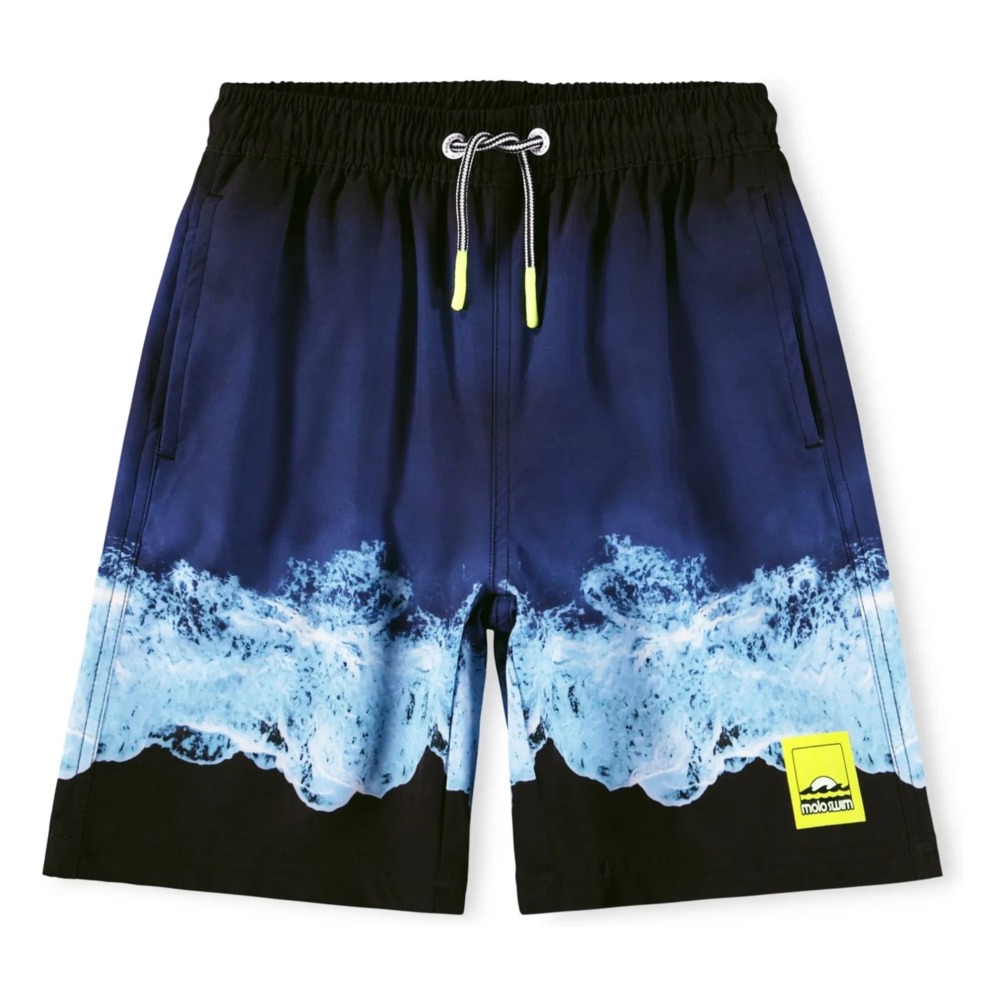 Molo - Nilson Wave Badeshorts Recycelte Fasern | Marineblau